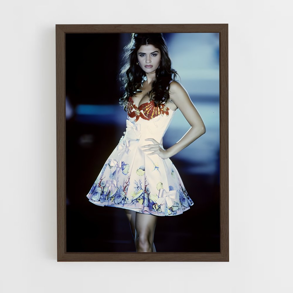 ap-helena christensen-1 cadre Bois foncé