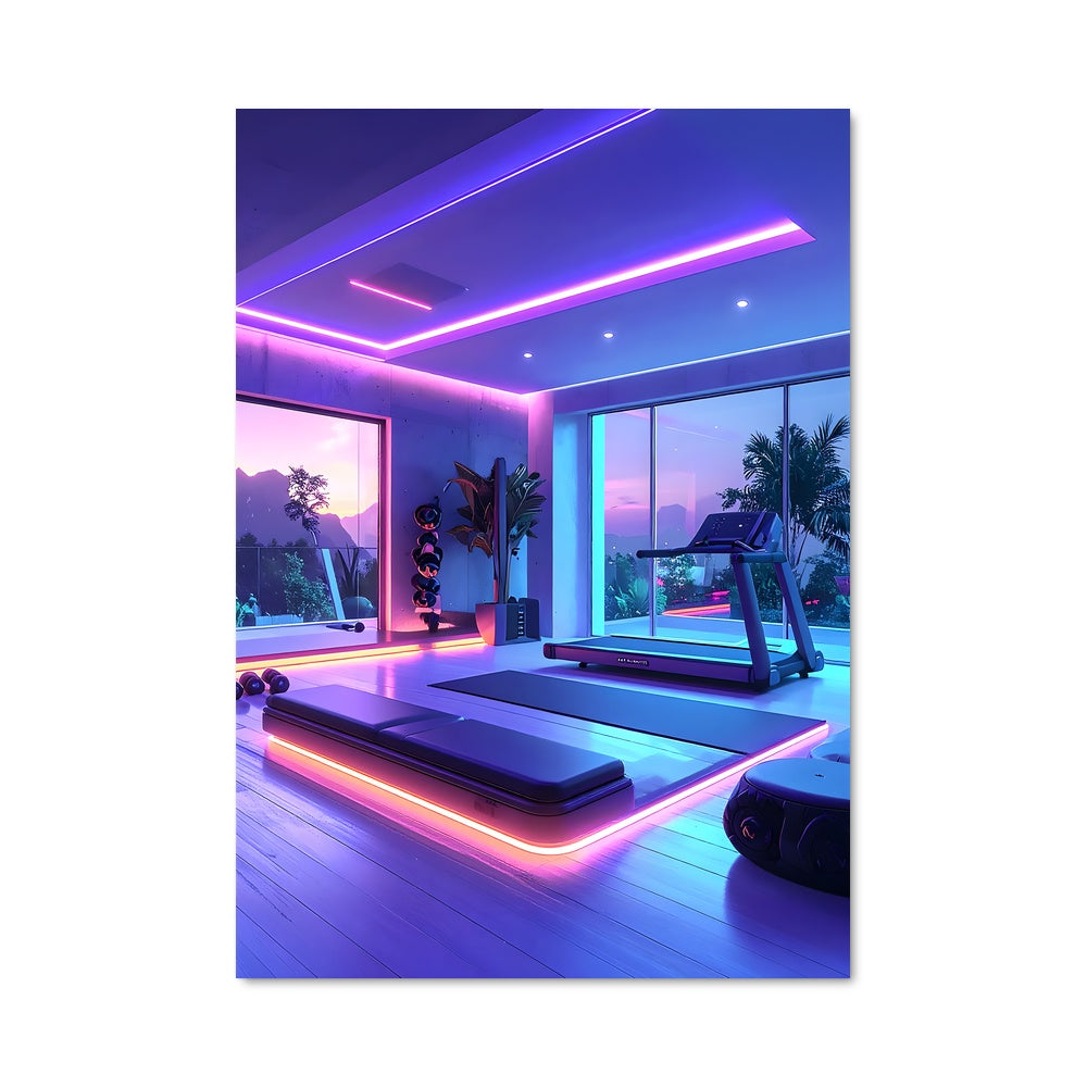 Poster Fitness en Action