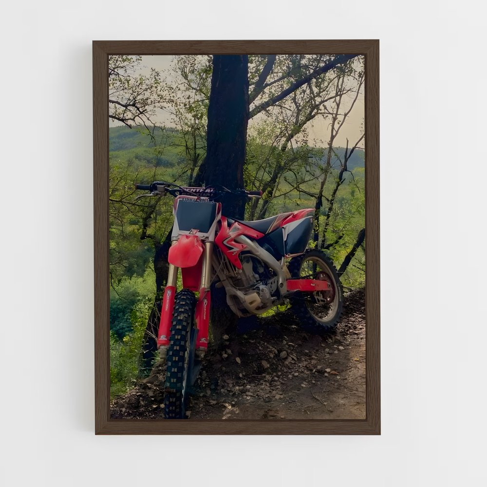 ap-honda crf250r-3 cadre Bois foncé