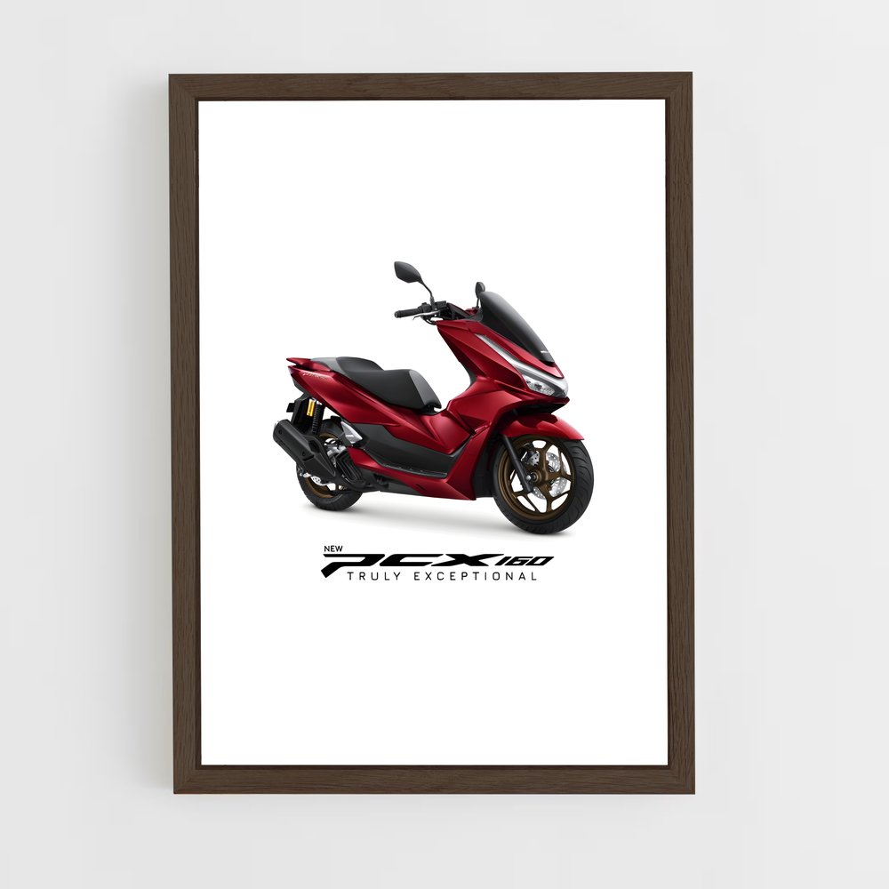 ap-honda pcx-1 cadre Bois foncé