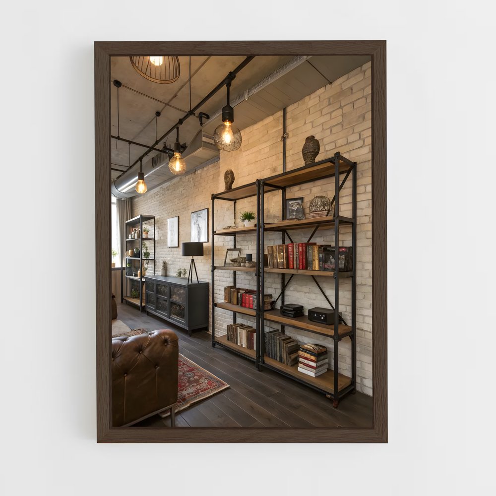 ap-industrial-2 cadre Bois foncé