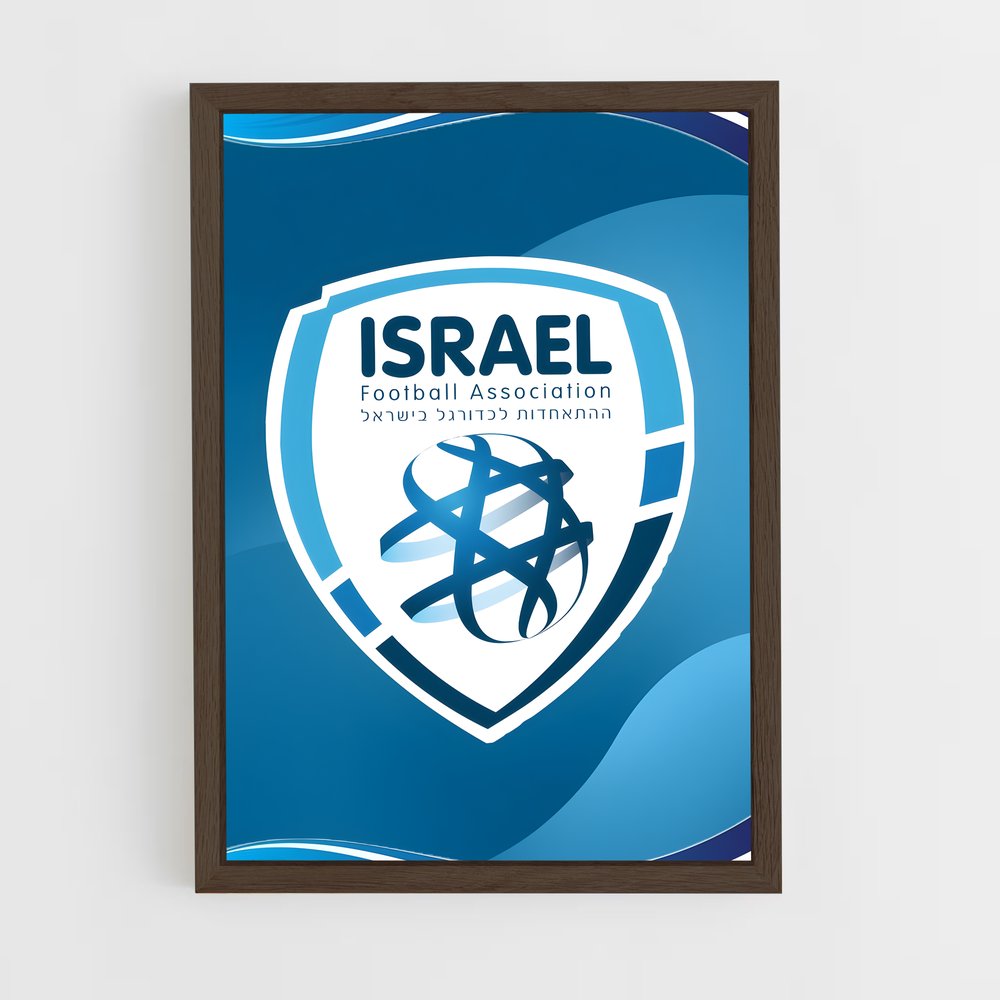 ap-israel national football team-1 cadre Bois foncé