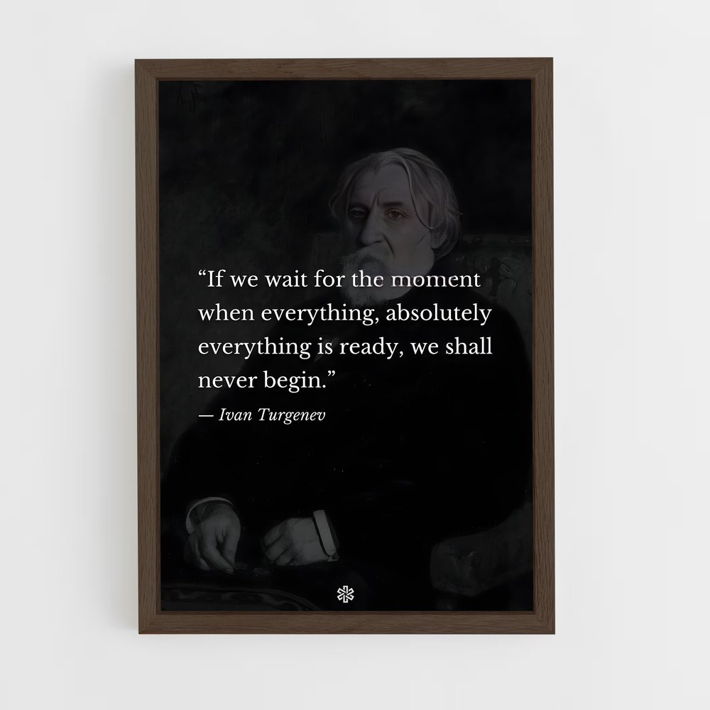 ap-ivan turgenev-1 cadre Bois foncé