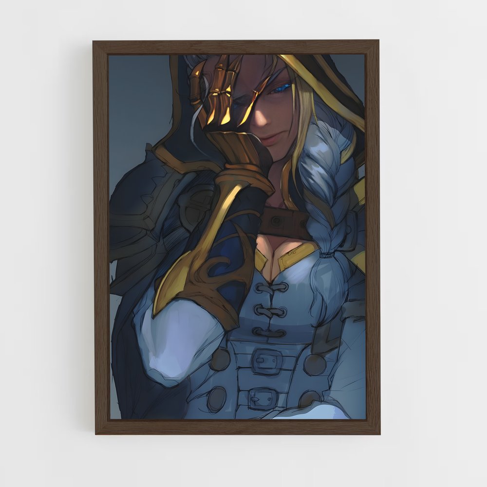 ap-jaina proudmoore-1 cadre Bois foncé