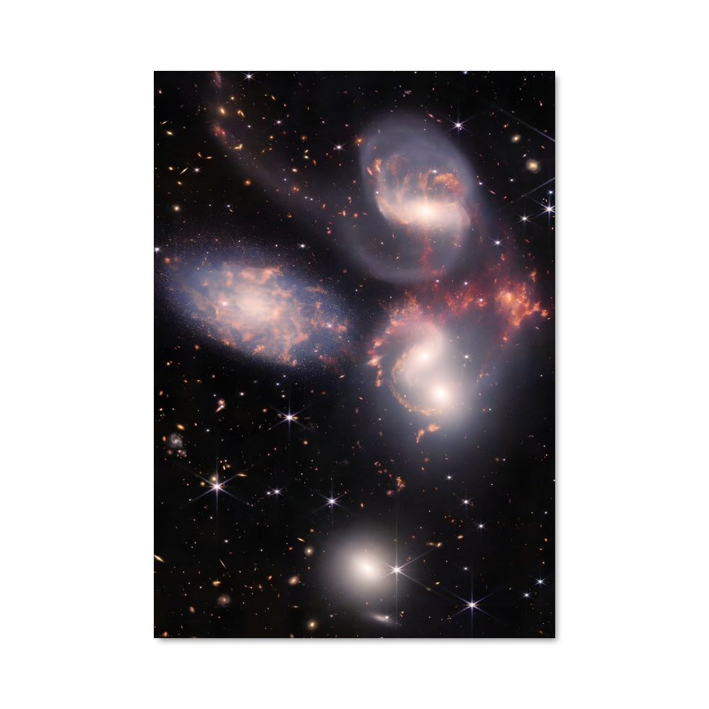 Poster Danse des Galaxies