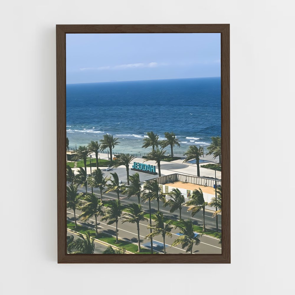 ap-jeddah-2 cadre Bois foncé