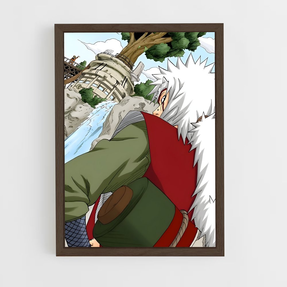 ap-jiraiya-11 cadre Bois foncé