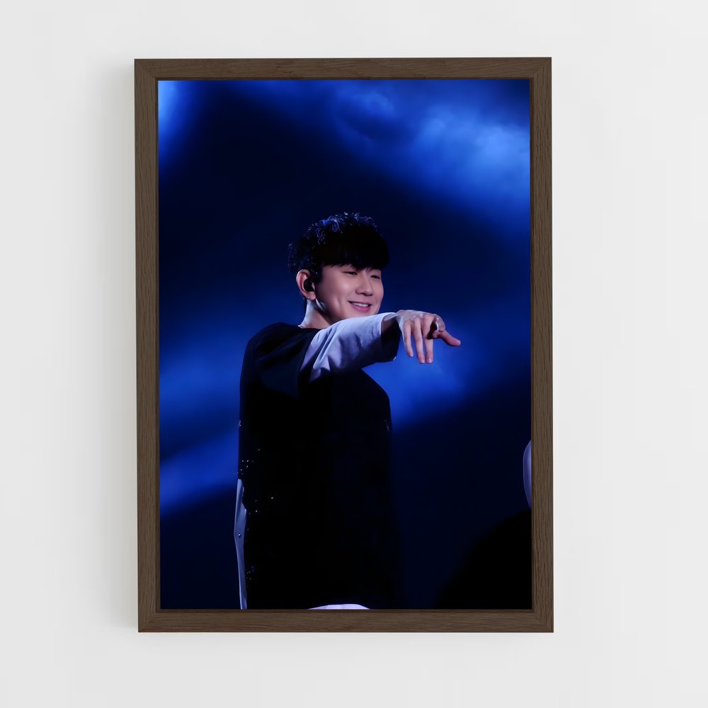 ap-jj lin-14 cadre Bois foncé
