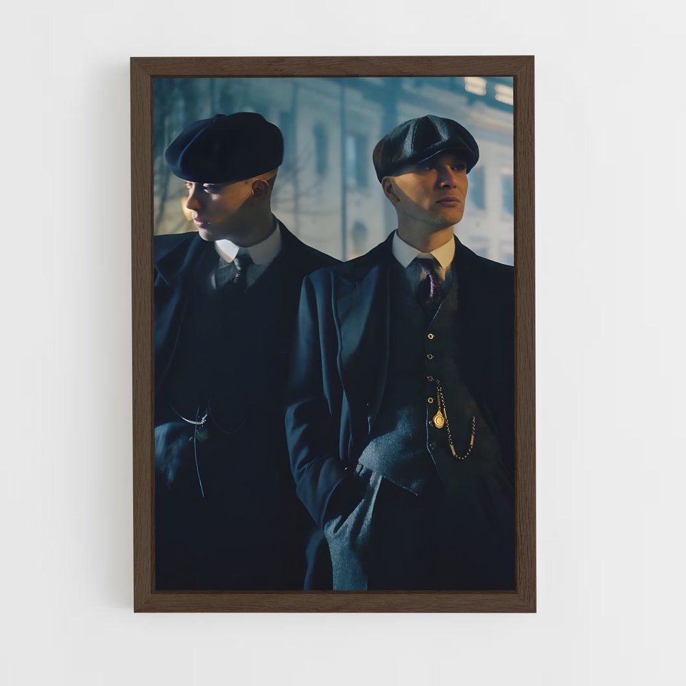 ap-john shelby-7 cadre Bois foncé