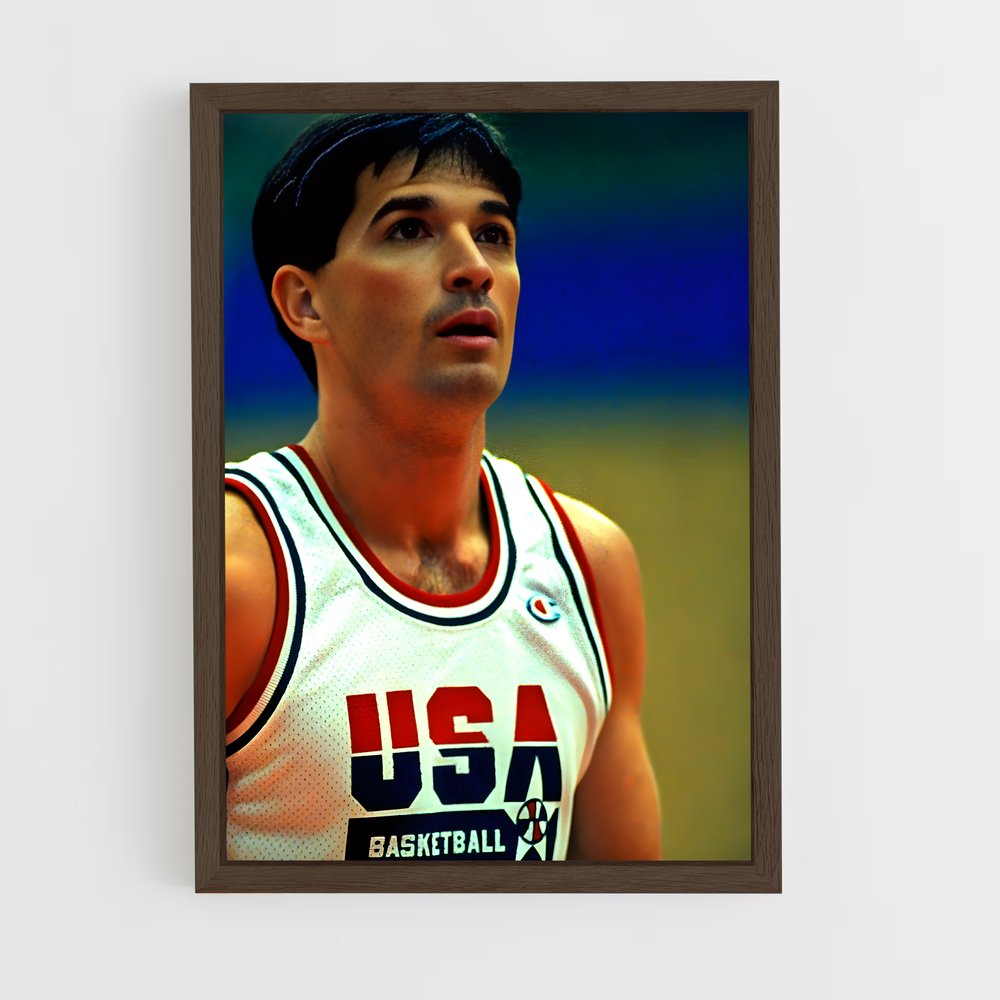 ap-john stockton-6 cadre Bois foncé