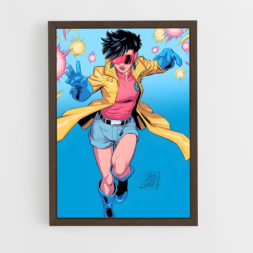 ap-jubilee x-men-4 cadre Bois foncé