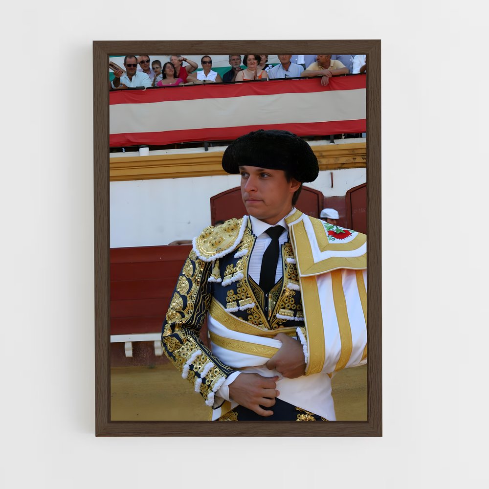 ap-julian lopez el juli-3 cadre Bois foncé