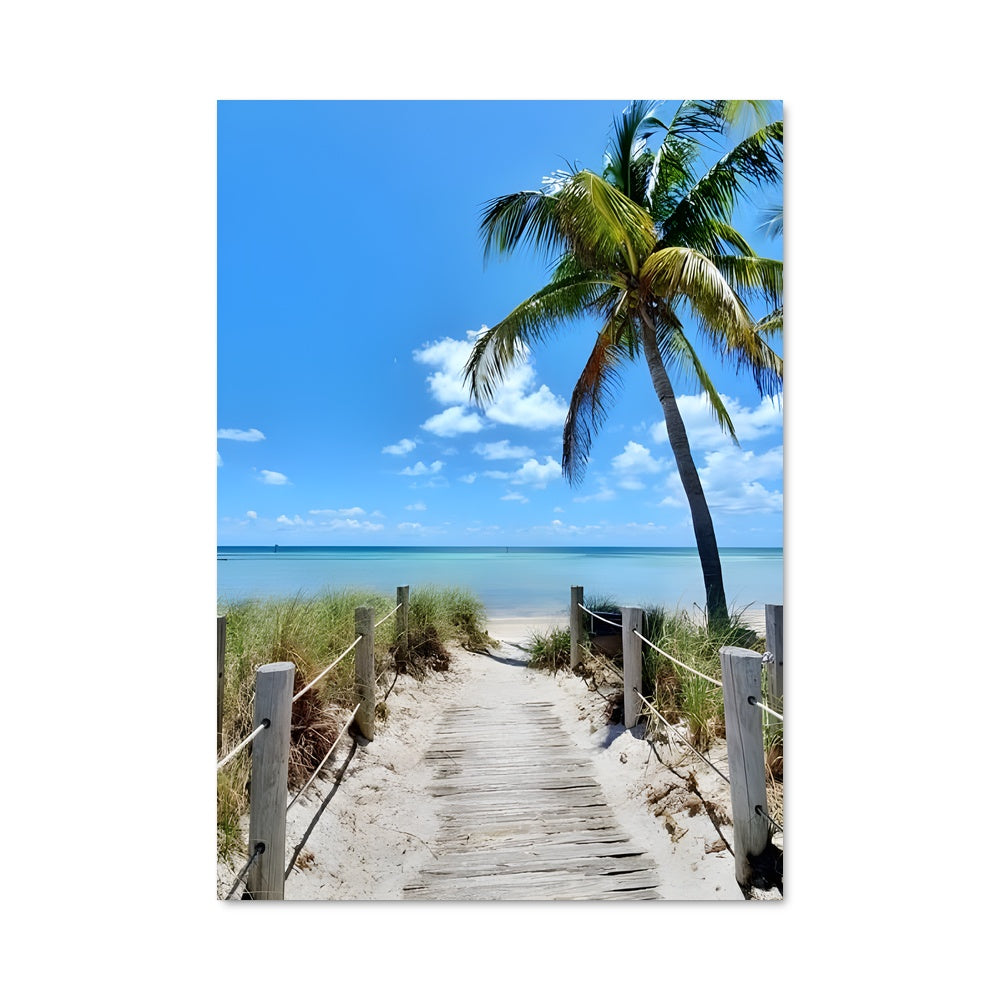 Poster Promenade en Sable