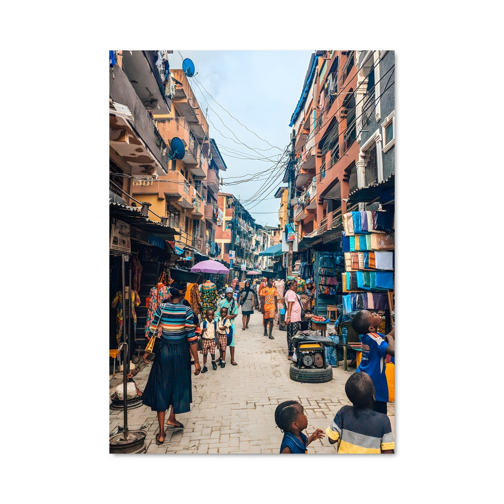 Poster Promenade à Lagos