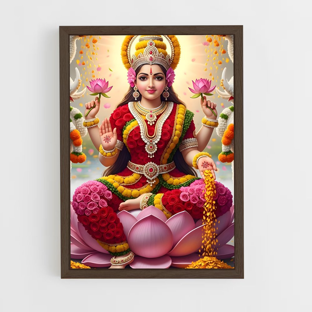 ap-lakshmi-9 cadre Bois foncé