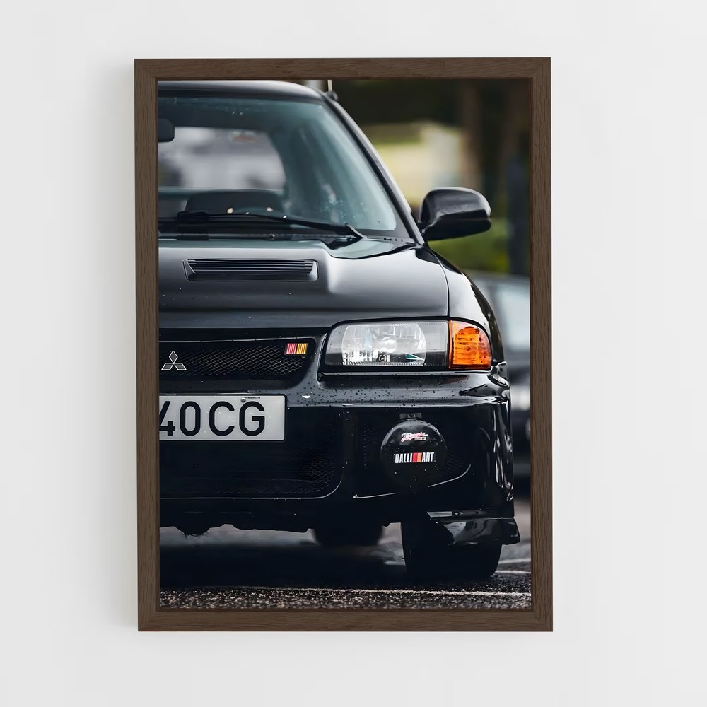 ap-lancer evolution iii-1 cadre Bois foncé