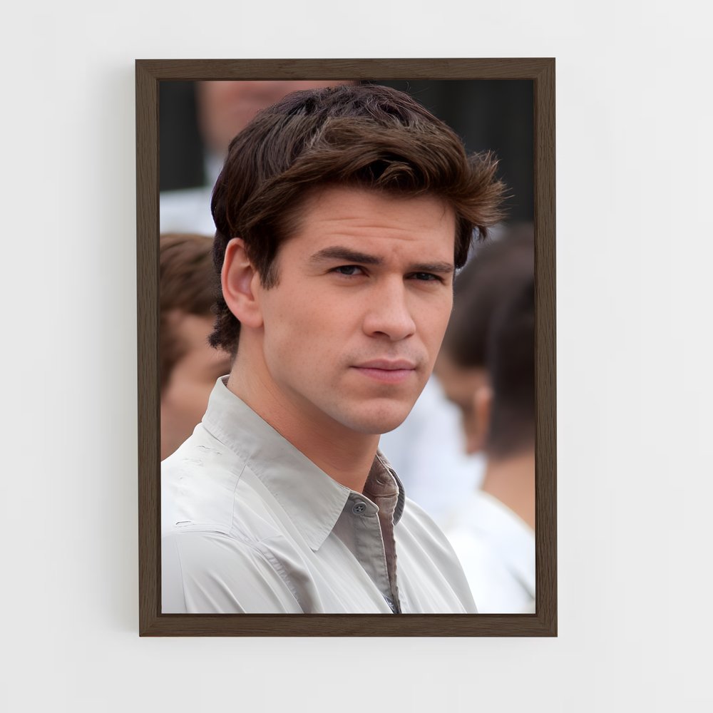 ap-liam hemsworth-6 cadre Bois foncé