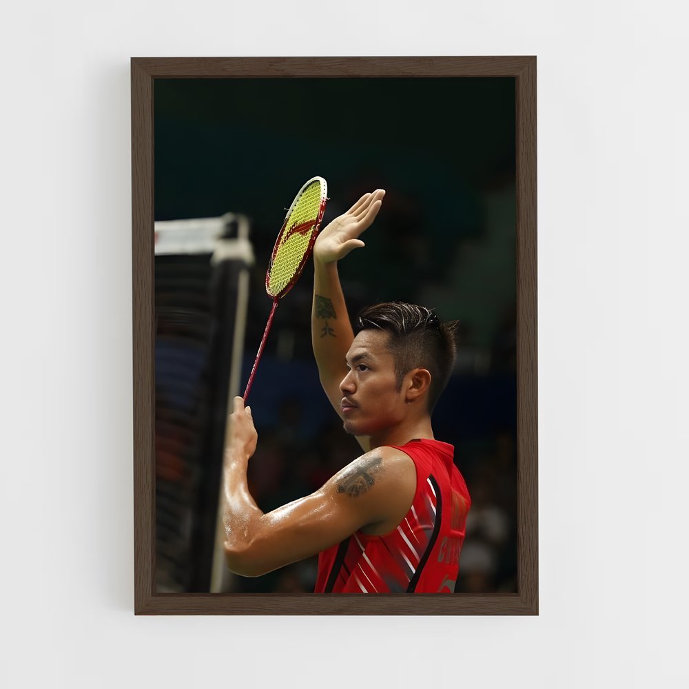 ap-lin dan-1 cadre Bois foncé