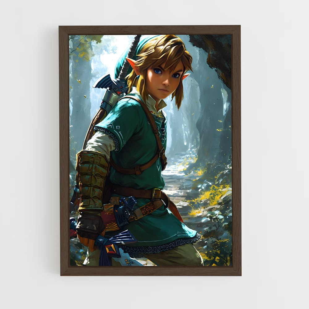 ap-link-2 cadre Bois foncé