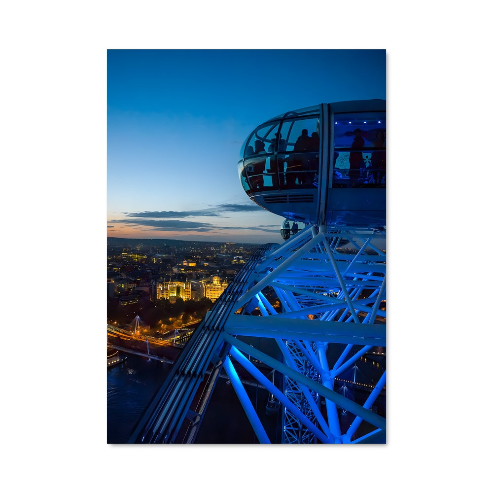 Poster Nuit Étoilée au London Eye
