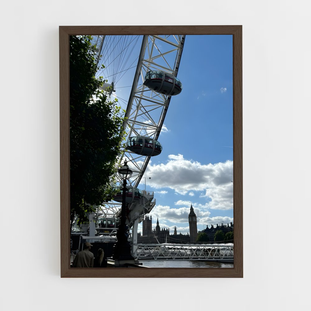 ap-london eye-8 cadre Bois foncé