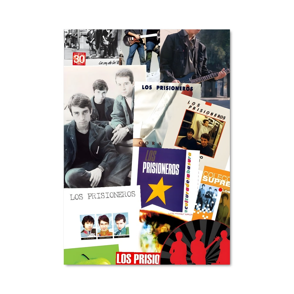 Poster Les Disques de Los Prisioneros