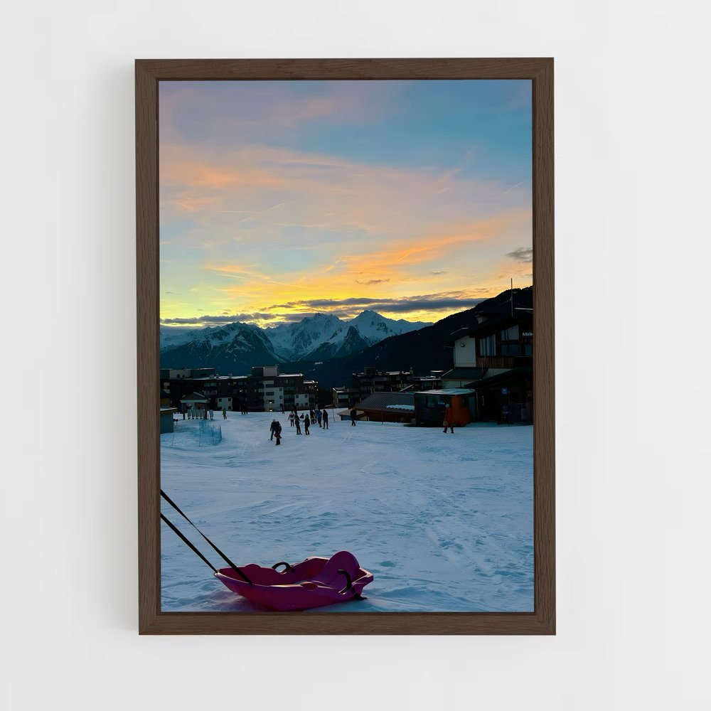 ap-luge-7 cadre Bois foncé