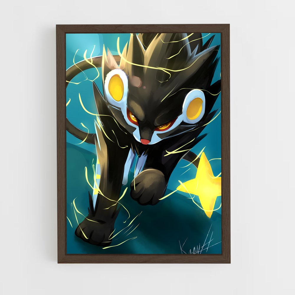 ap-luxray-3 cadre Bois foncé