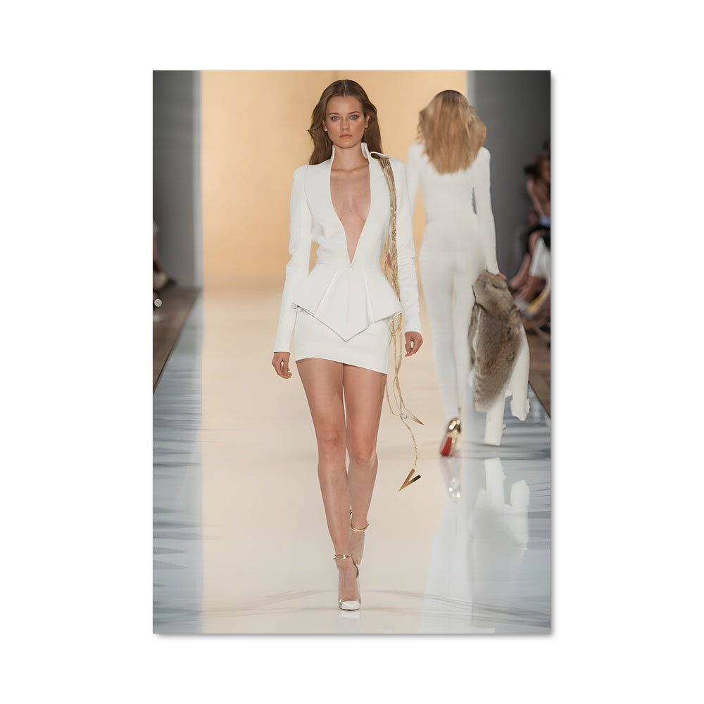 Poster Haute Couture Runway