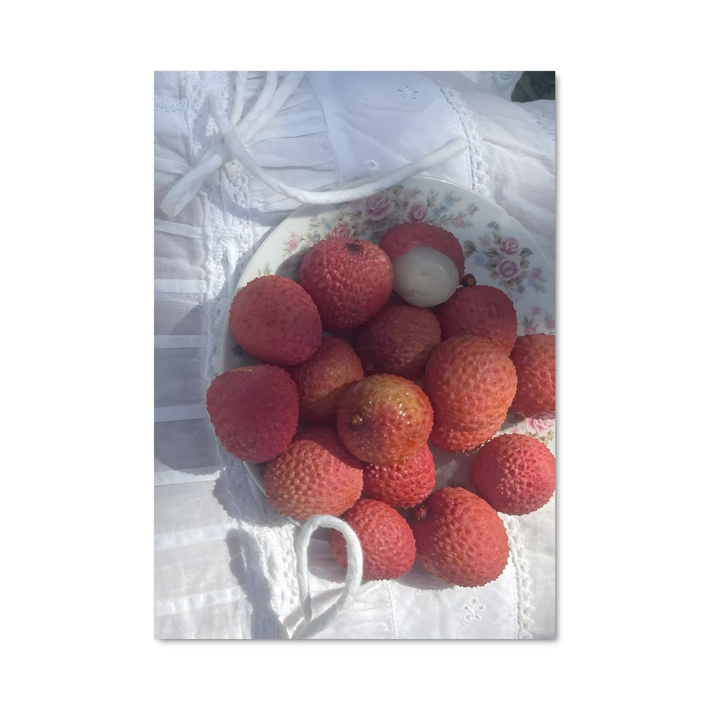 Poster Délices Lychee