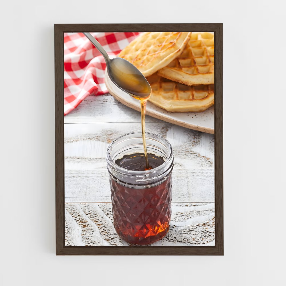ap-maple syrup-1 cadre Bois foncé
