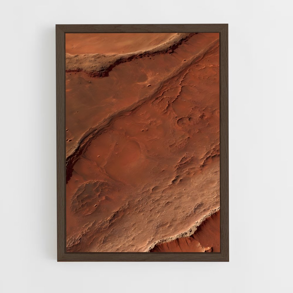 ap-mars surface-8 cadre Bois foncé