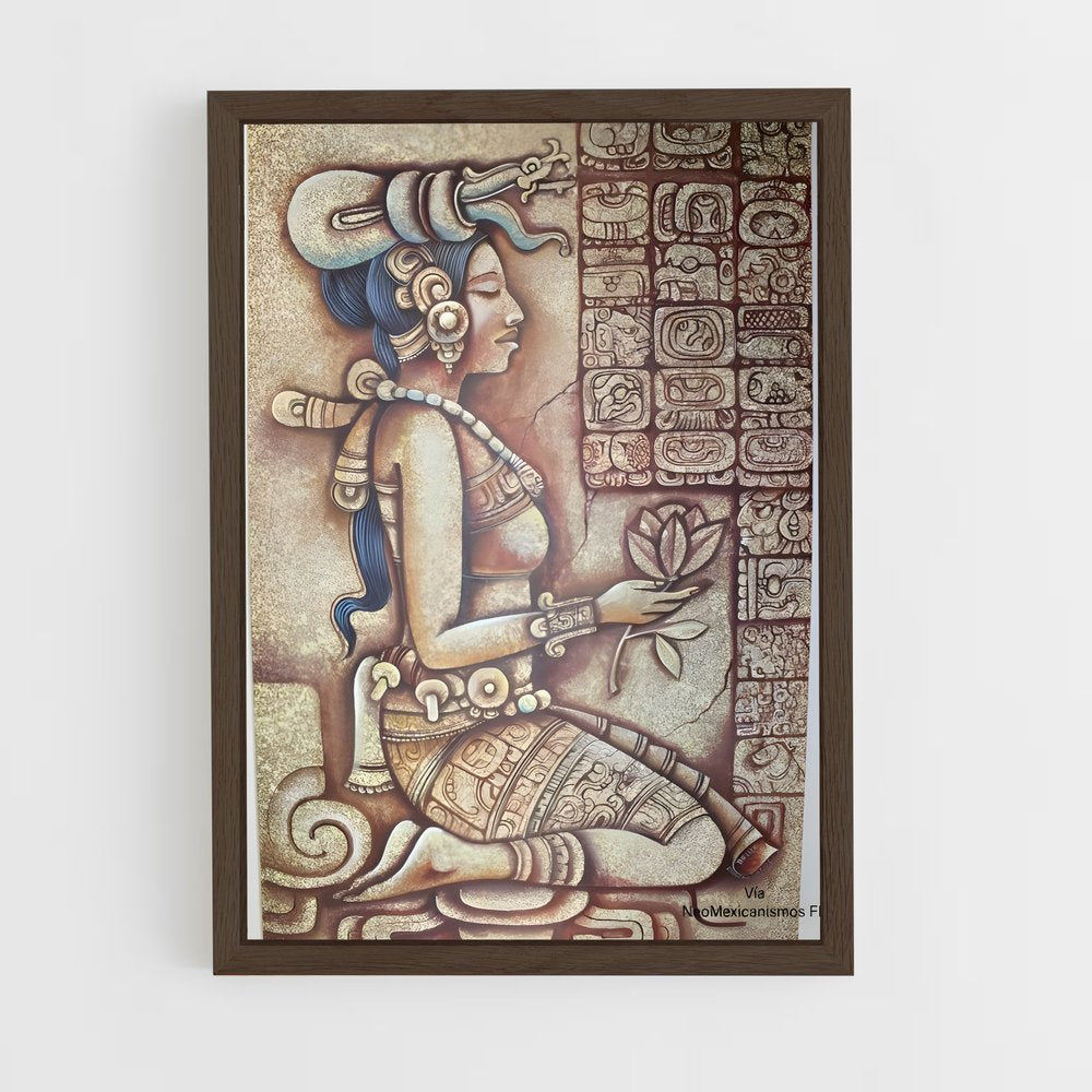ap-maya mythology-2 cadre Bois foncé