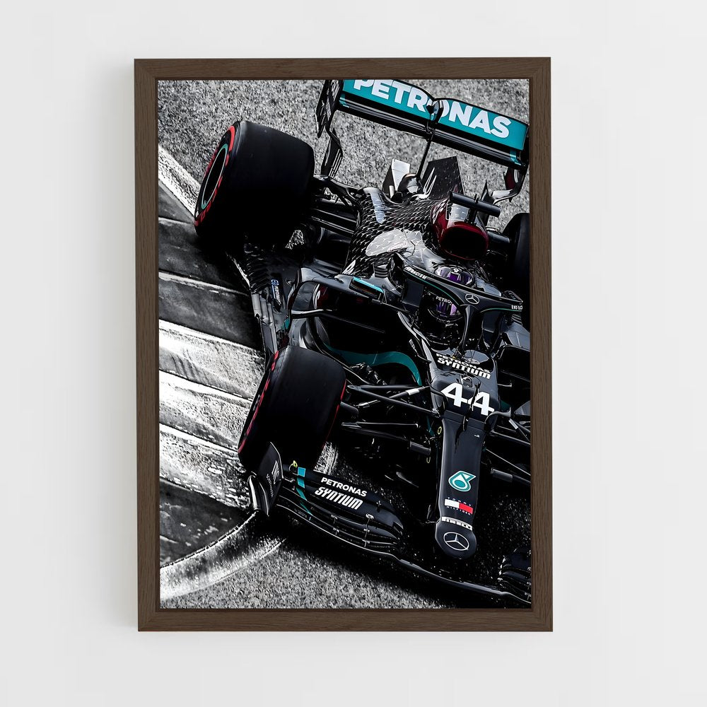 ap-mercedes w13-4 cadre Bois foncé