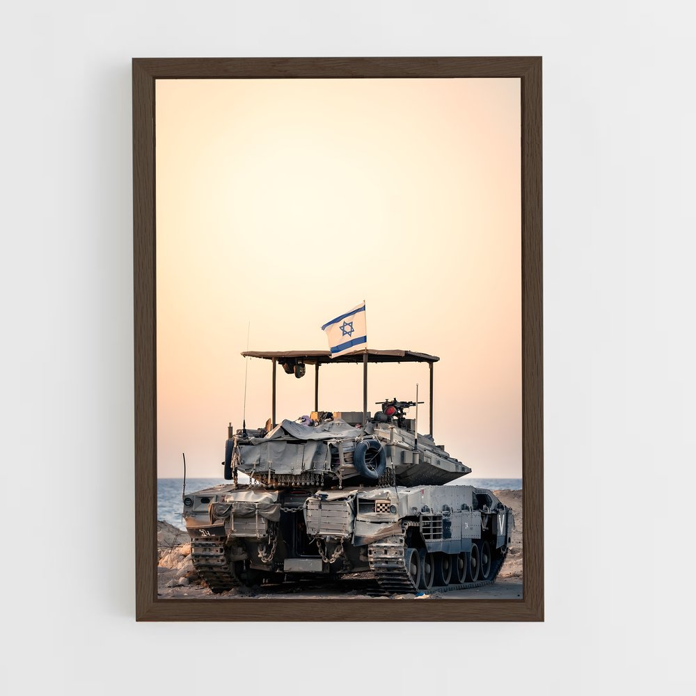 ap-merkava mk4-2 cadre Bois foncé