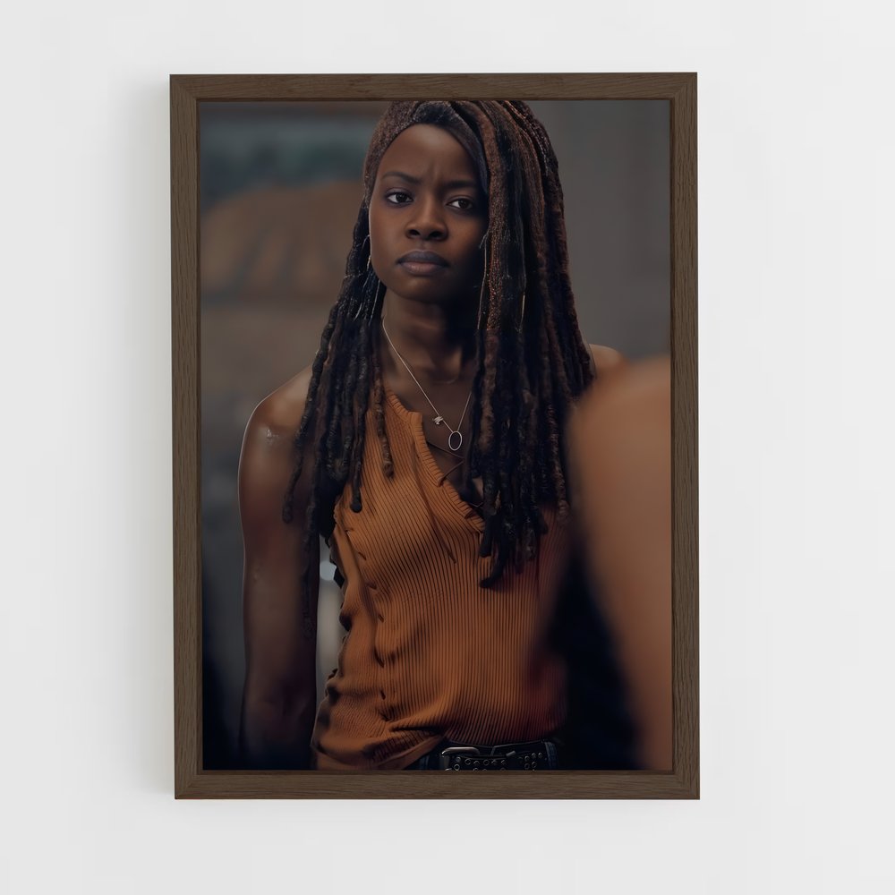 ap-michonne-3 cadre Bois foncé