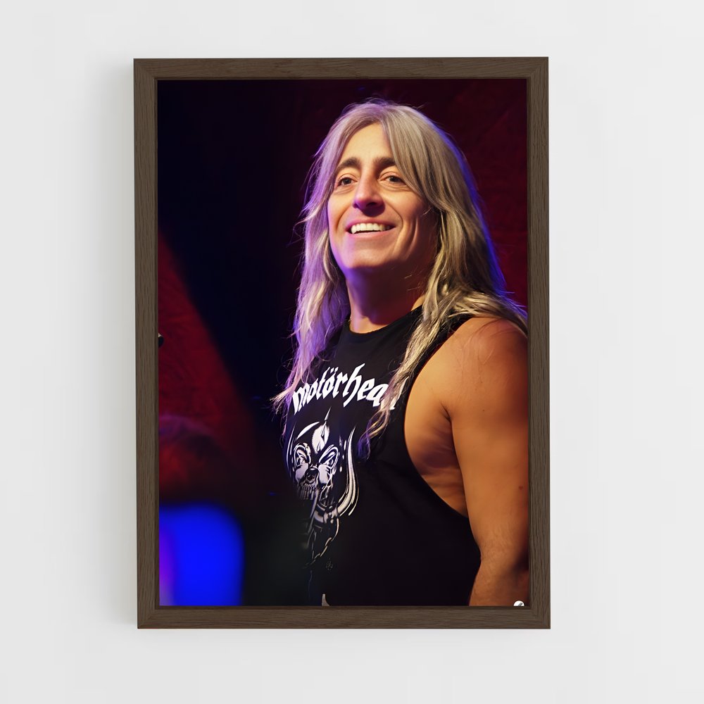 ap-mikkey dee-7 cadre Bois foncé