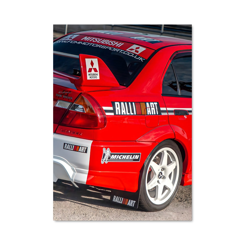 Poster Mitsubishi Racer