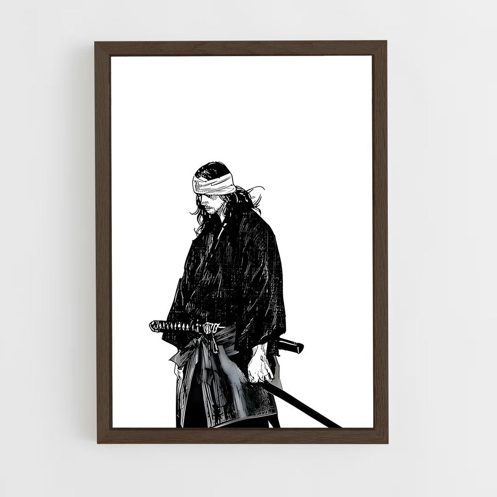 ap-miyamoto musashi-7 cadre Bois foncé
