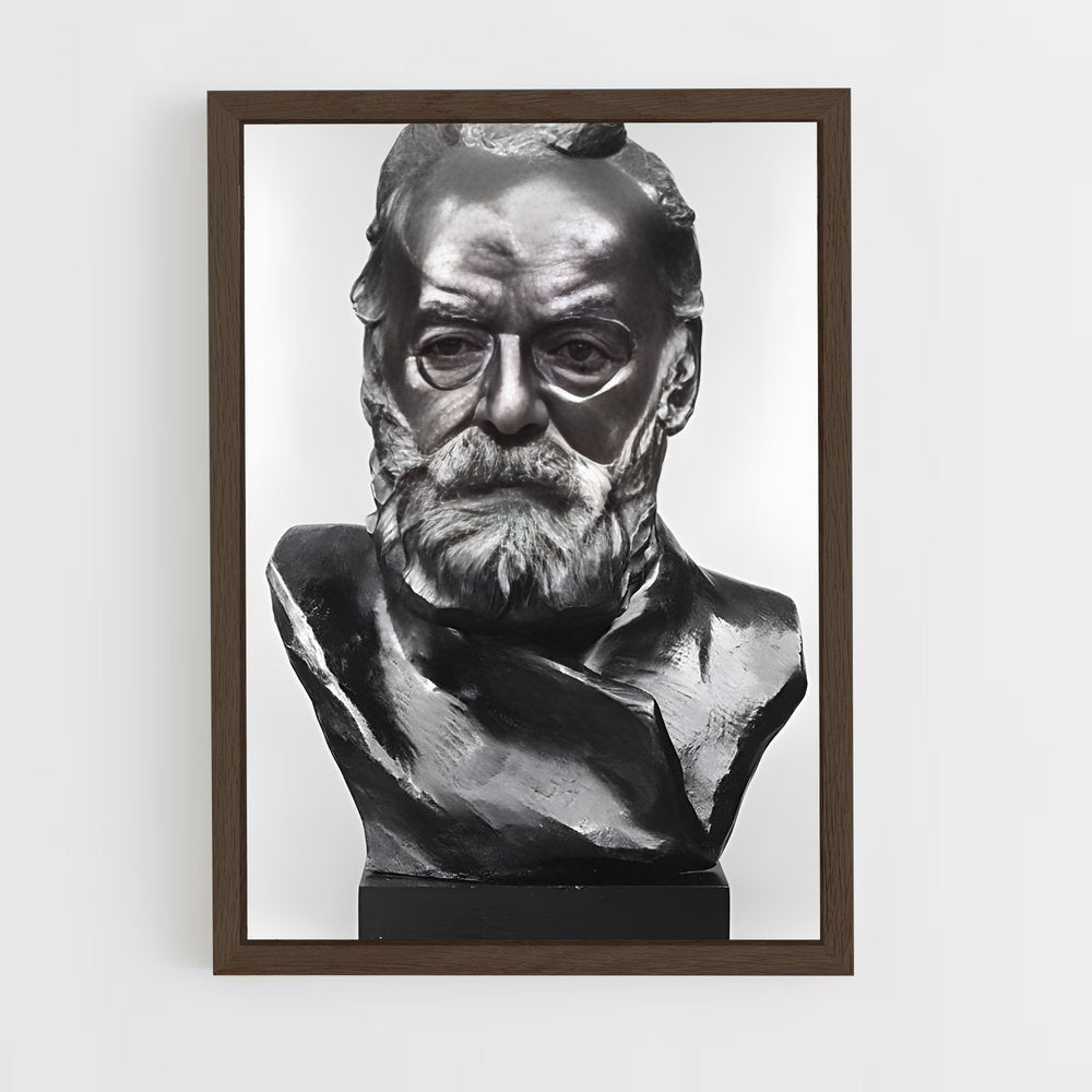 ap-monument to victor hugo rodin-3 cadre Bois foncé