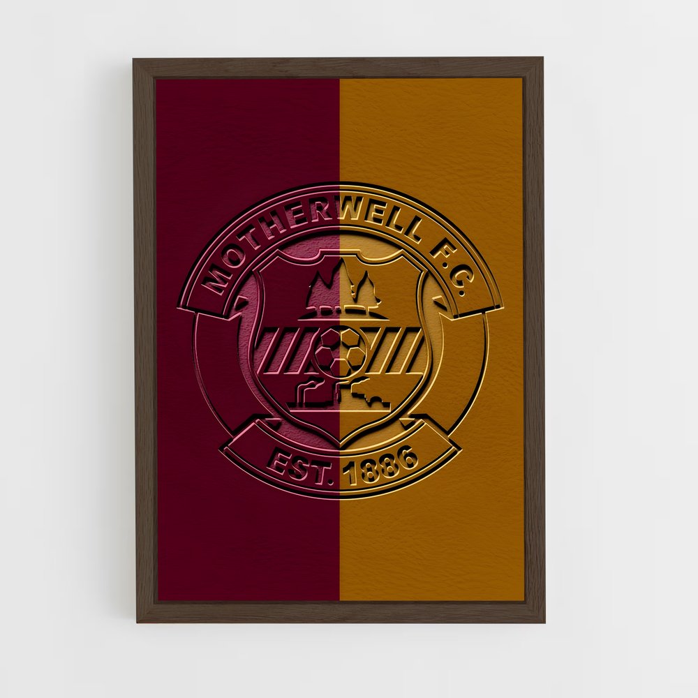 ap-motherwell fc-4 cadre Bois foncé