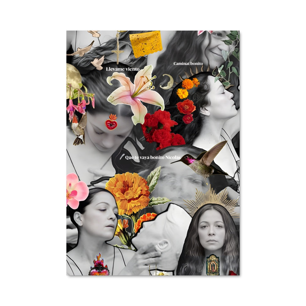 Poster Fleurs de Papillon