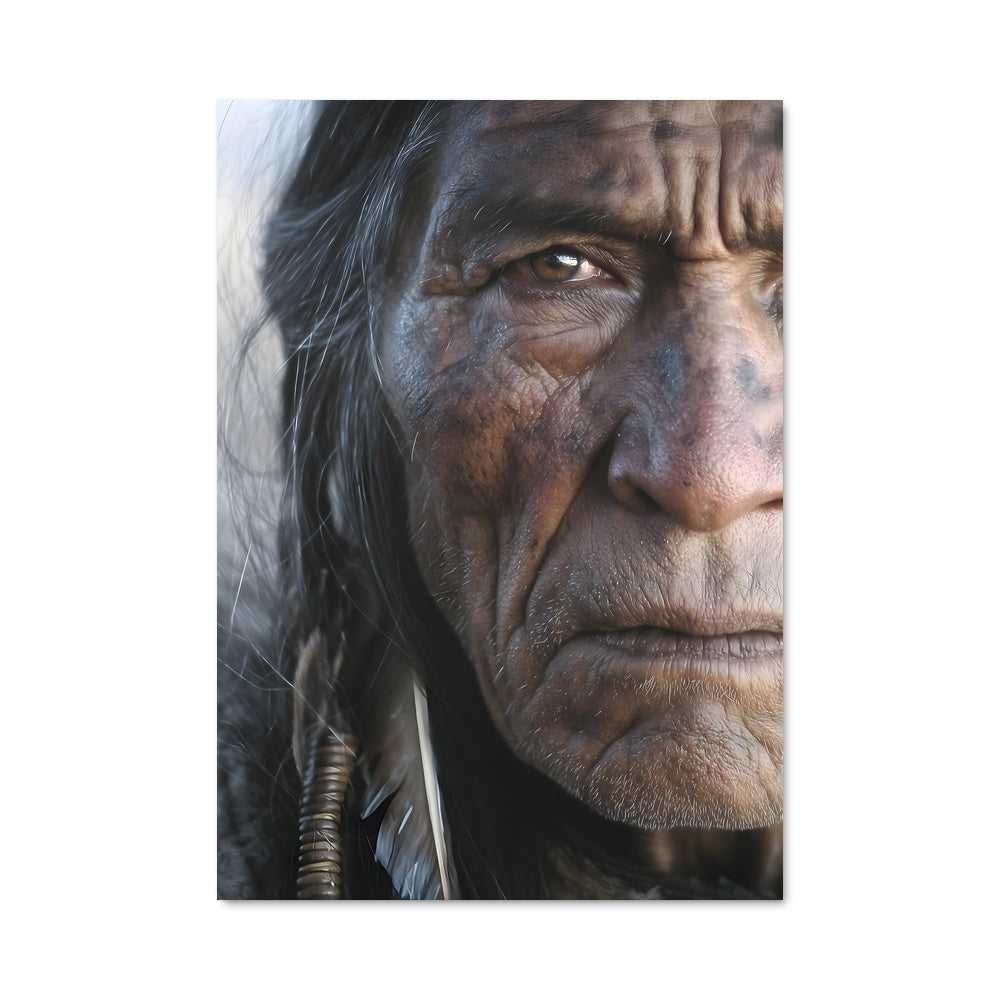 Poster Visage Ancestral