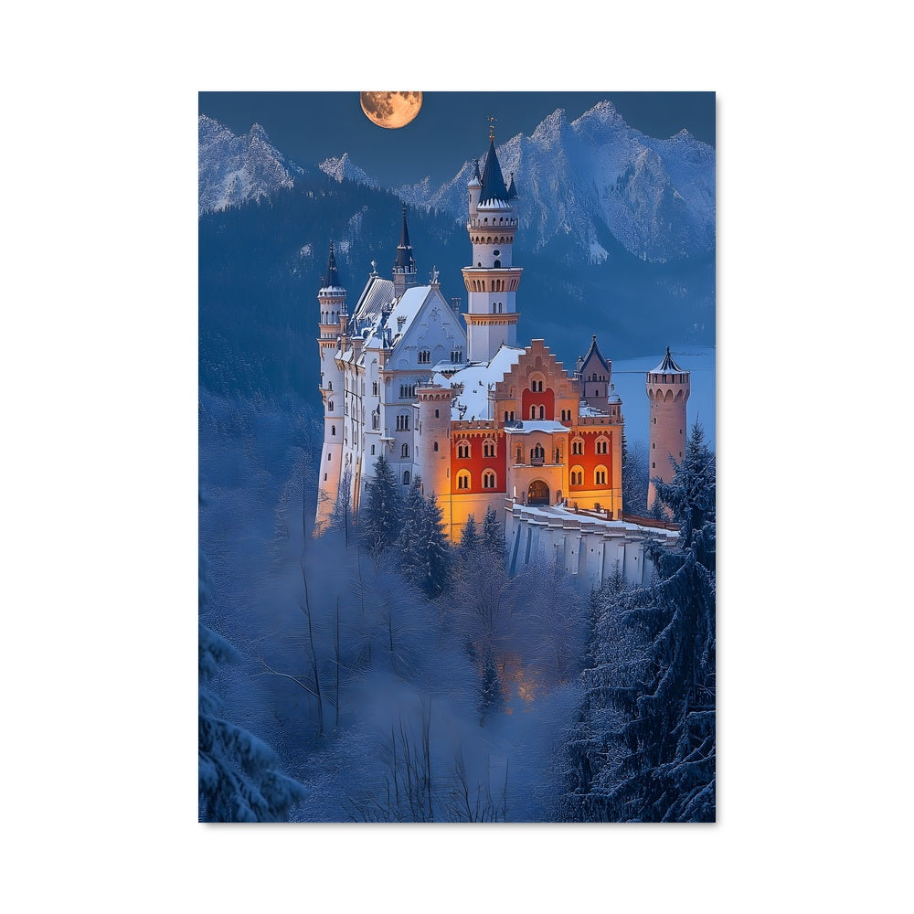 Poster Neuschwanstein castle 90627
