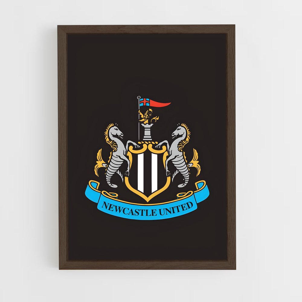ap-newcastle united fc-9 cadre Bois foncé