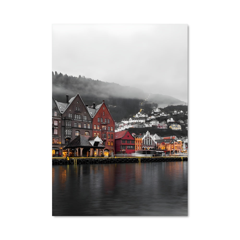 Poster Miroir de Norvège