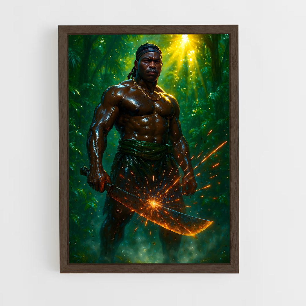 ap-ogun-9 cadre Bois foncé