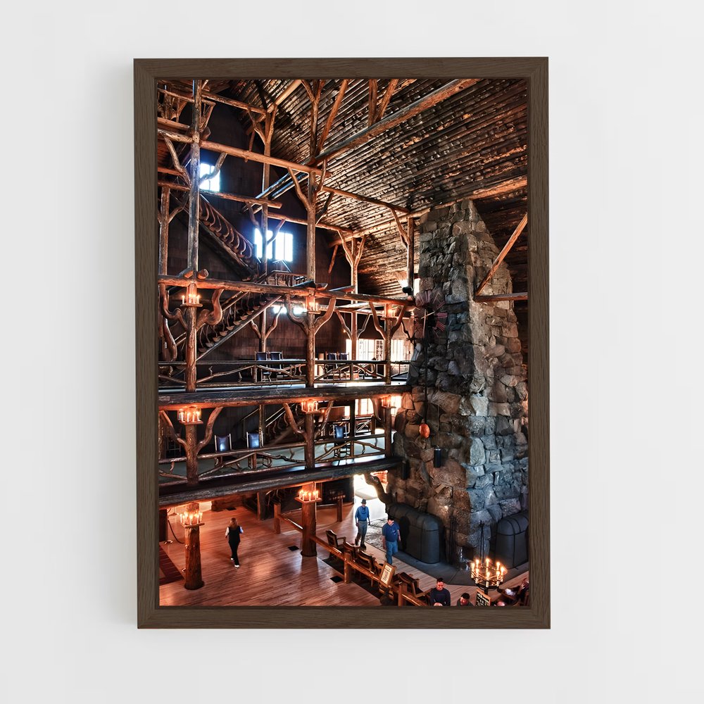 ap-old faithful-4 cadre Bois foncé