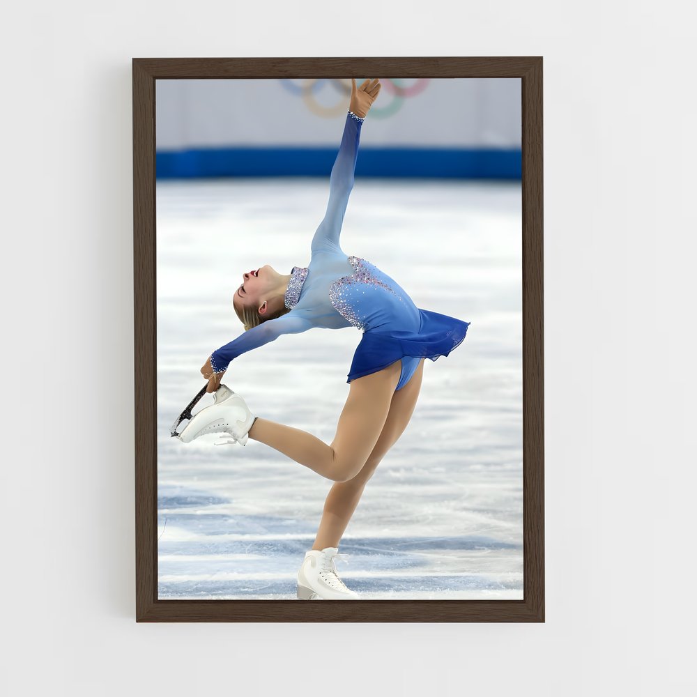 ap-olympics figure skating-6 cadre Bois foncé
