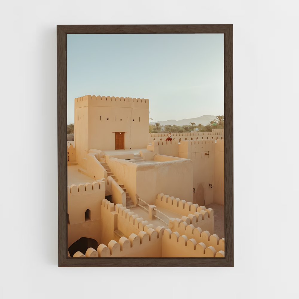 ap-oman-5 cadre Bois foncé
